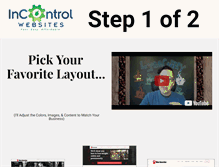 Tablet Screenshot of incontrolsites.com